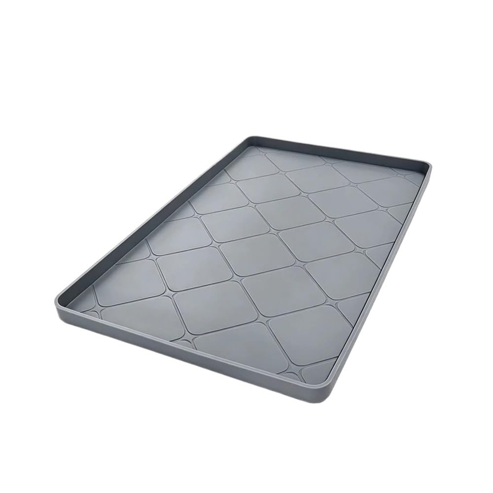 Pet Mat Silicone Moisture Multi Size Cat Litter Feeding Reusable Washable Beds(5)