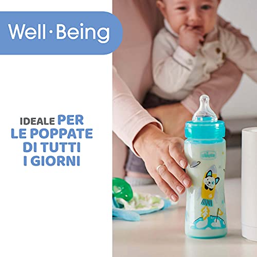 Chicco Benessere Biberon Flusso Rapido in Plastica...