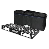 Pedal board for effects devices Includes self-adhesive Velcro (50 mm wide) and Velcro tape (25 mm wide) as well as cable ties, gig bag For approx. 9 to 18 effect pedals (depending on size) Torsion-resistant and lightweight aluminium construction Slot...