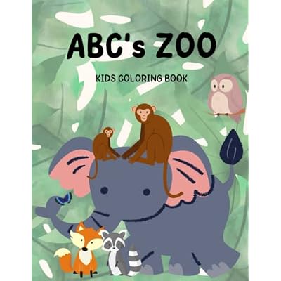 ABC's ZOO KIDS COLORING BOOK