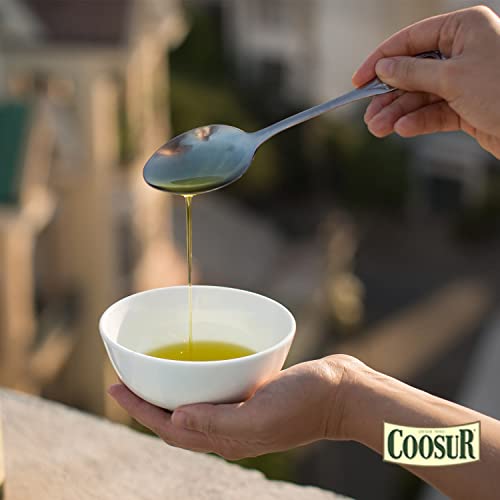 COOSUR - Aceite de Oliva Virgen Extra 5 Litros, Ideal para Cocinar o en Crudo, Aceite Oliva Virgen Extra Cooperativa - Garrafa PET 5 Litros