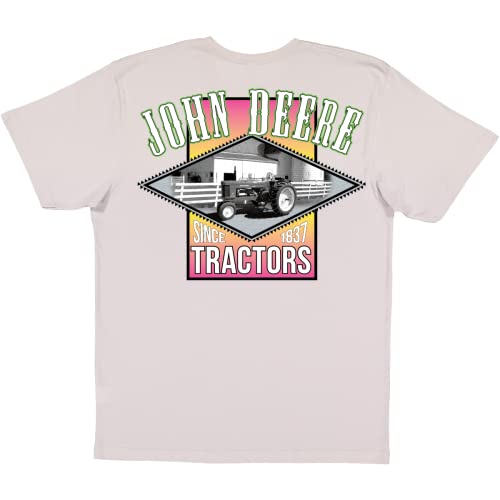 T-shirt John Deere manches courtes homme vêtement agricole casual