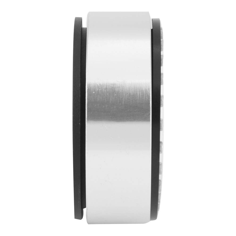 plplaaoo RC Beadlock Llanta Hubs Universal Metal Durable Conducción Estable para 1/10 Control Remoto Crawler Car Color Plata 63 mm Diámetro 4 Piezas Set