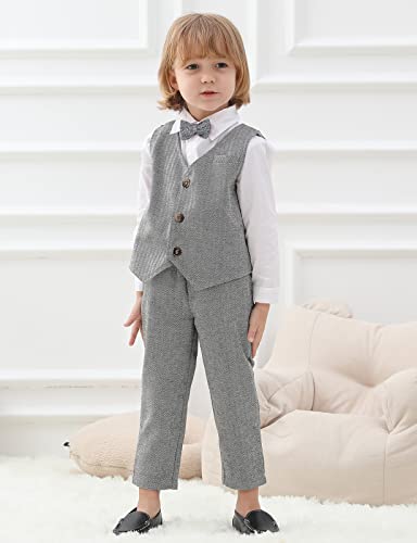 Costume bébé garçon coffret tenue de baptême et anniversaire