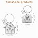 Imagen de AURIXOEU 2 Piezas Llaveros de Casa Nueva