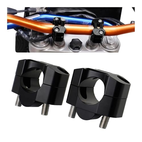 Pontets riser guidon moto adaptateurs fixation rigide 28mm - 2