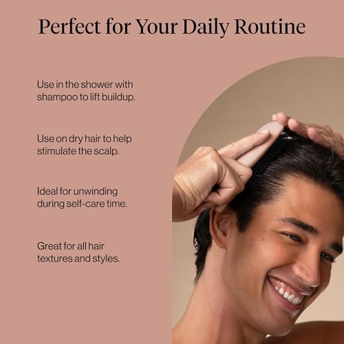 Kitsch Scalp Renewal Brush - Hairbrush Scalp Massager - Terracotta - image 8