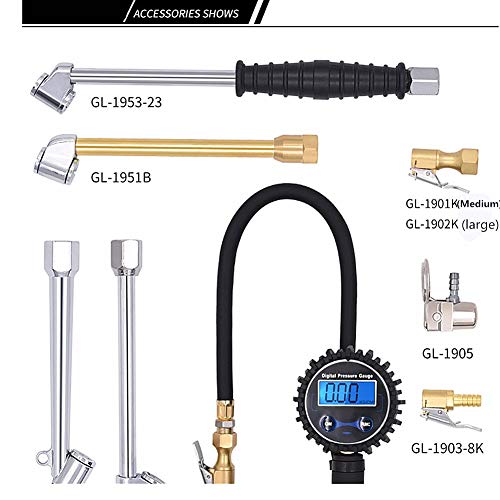 Manometro Pressione Gomme Professionale Manometro