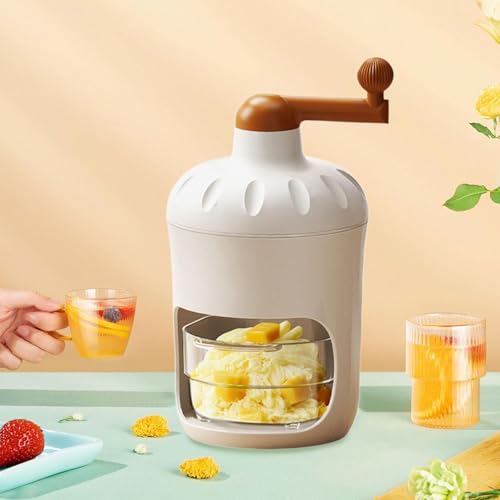 Máquina manual giratoria para hacer hielo doméstico en comedores e interiores L 5