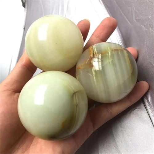 Bolas de cristal de jade natural de 40-50 mm el regalo de decoración ideal 3