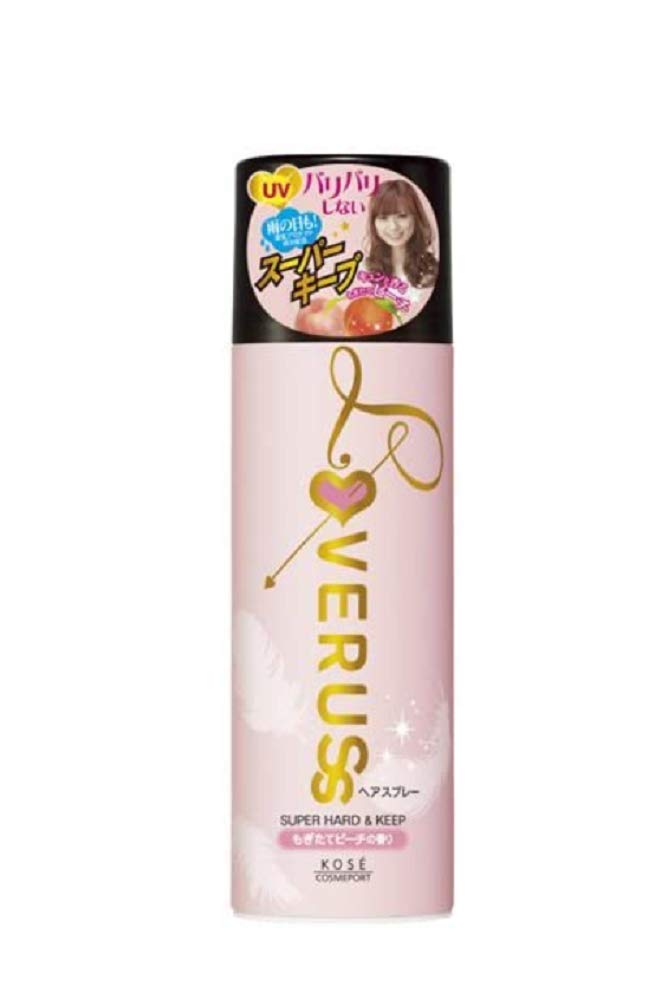 KOSE ラブラス パワフルホールド ヘアスプレー (もぎたてピーチの香り) 330g