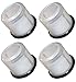 LEFITPA 4 Pack Replacement 90598100 90598100 Pre-Filter for Black and Decker BDH1200FVAV BDH1200PVAV BDH1600PL BDH1620FLFH BDH1800PL BDH2000PL BDH2000PL03QV BDH2000PL Vacuum Cleaner Models