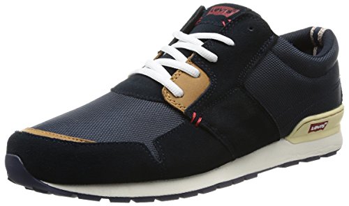 Levi'sNy Runner - Zapatillas de Deporte hombre , azul (Bleu (17 Navy Blue)), 43