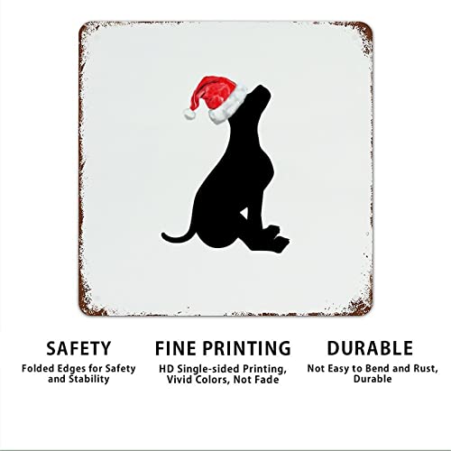 Panneau de Noël cadeau idéal passionnés de chiens déco maison - 6