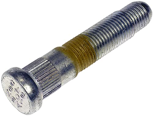 Dorman 610-675 Front M14-1.50 Serrated Wheel Stud - 15.67 mm Knurl, 75.18 Length Compatible with Select Chevrolet/GMC Models, 10 Pack (Made in USA)