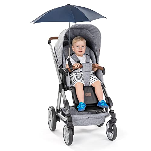 reer ShineSafe - Sombrilla universal para cochecito de bebé, color azul