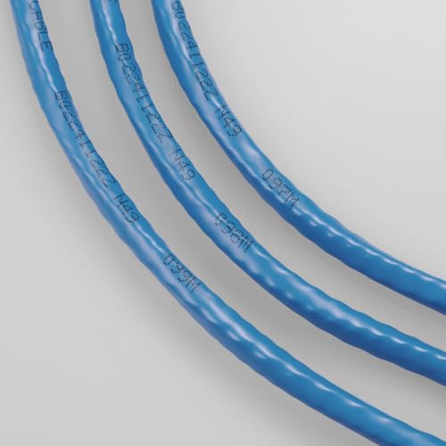 エレコム LANケーブル CAT6A EU RoHS指令準拠 コネクタ無し 単線 リレックス 100m ブルー ECLD-GPALB100RS