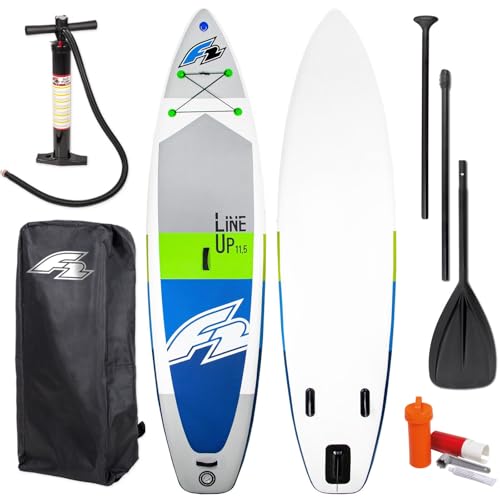 F2 Stand Up Paddling Board Line Up SUP B-Ware 11,5 Grün 2024