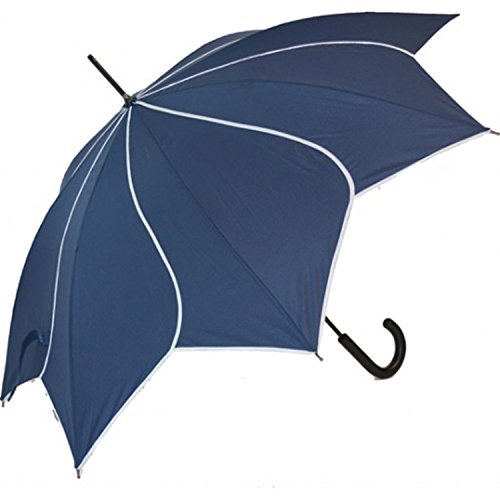 Parapluie cannes femme Soake bleu marine élégant pour la pluie