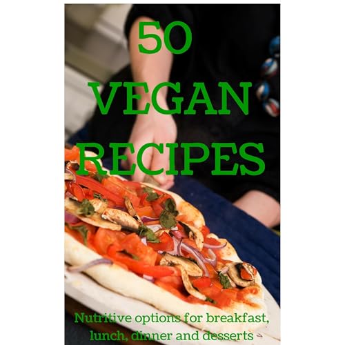 50 Vegan Recipes Audiolibro Por Noem&iacute; Cervantes arte de portada