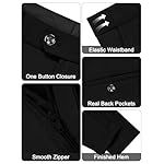 MAGE MALE Men's Slim Fit 3 Piece Suit One Button Solid Shawl Lapel Blazer Jacket Vest Pants Set with Tie Pocket Square - Image 4