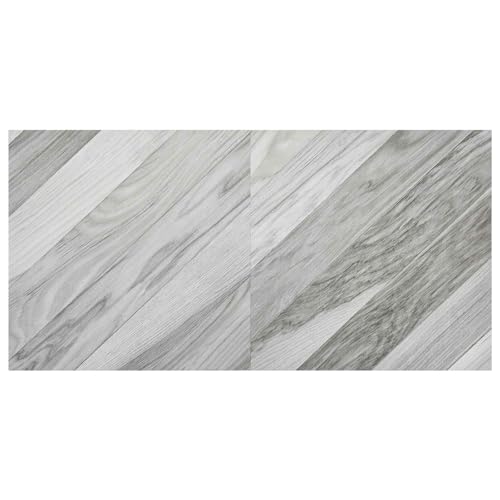 Planche de sol PVC adhésive pour rénover un couloir sans outils complexes