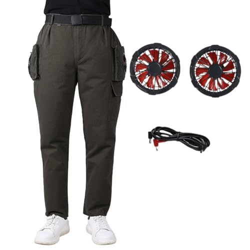 [Yucahype] M~5XL �󒲍�ƃY�{�� ��100�� 4�i�K���� �t�@���t���p���c �����₷�� �����Y ��p�p���c 3D�z���� �ʋC �M���Ǘ\�h �ҏ��΍�(XL �O���[��(�o�b�e���Ȃ�))