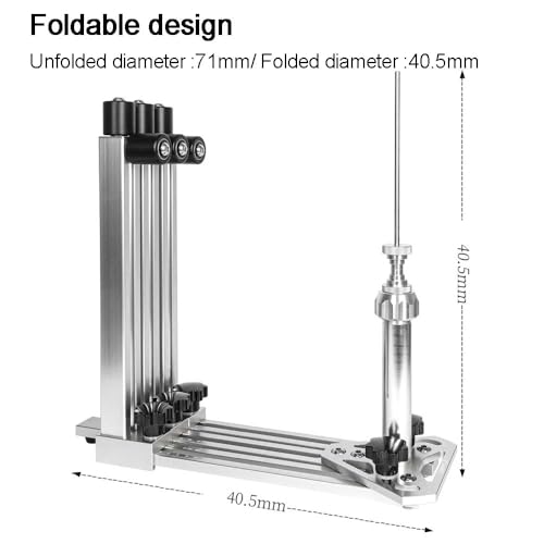 Support de roue de vélo pliable avec roulement à rouleaux et réglage de la hauteur pour l'entretien des jantes