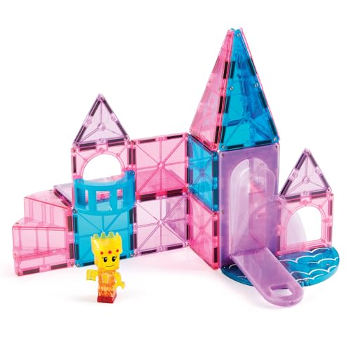 MAGNA-TILES Castle 25-Piece Magnetic Construction Set, The Original Magnetic Building Brand by MAGNA-TILES - Image 7