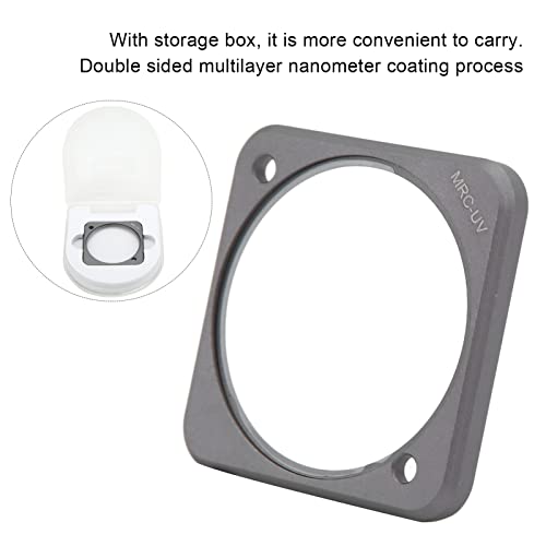 UV Protection Lens Filter, Small and Portable HD Multi Layer Coating MCUV Lens Filter for DJI Action 2 Camera Lens Replacement Filter - Image 4