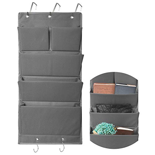 ZJW Organizador de Tela para Colgar, Bolsa Colgante de Puerta con 5...