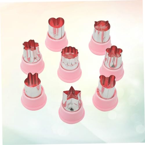 Amosfun Form zum Schneiden von Früchten kuchendekoration kuchen dekoration keksdosen tortendeko firmung gebaeckdosen plätzchen dosen cookie jar gemüseschneider Kekse formen