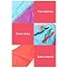 ANGGREK Umbrella Parachute Mole Game Promotes Cooperation Improves Ability 40 Small Strips Kids Outdoor Parachute Mole Game