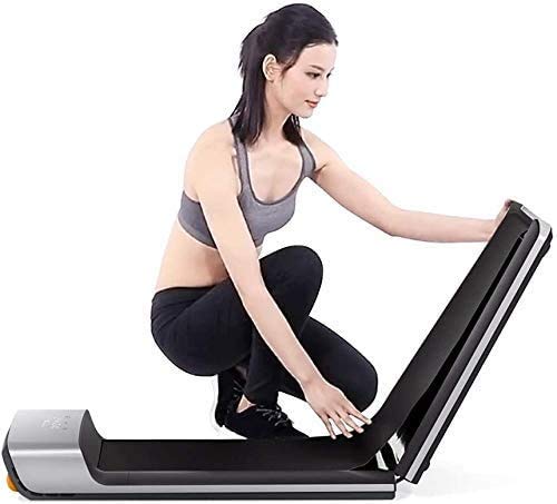 Image of High-End Treadmill Walking Foldable Treadmill Household Running Machine Treadmill with 100 Kg Multifunctional Storage Roll, Fitness Office Area for Quiet