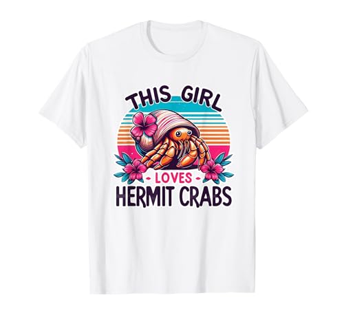 Hermit Crab Lover Shirt Ocean Animal Pet Hermit Crabs T-Shirt