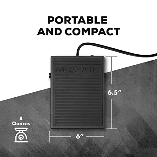 Image of M-AUDIO SP-1 Universal Sustain Pedal For MIDI Keyboards, Digital Pianos, Electric Pianos and More