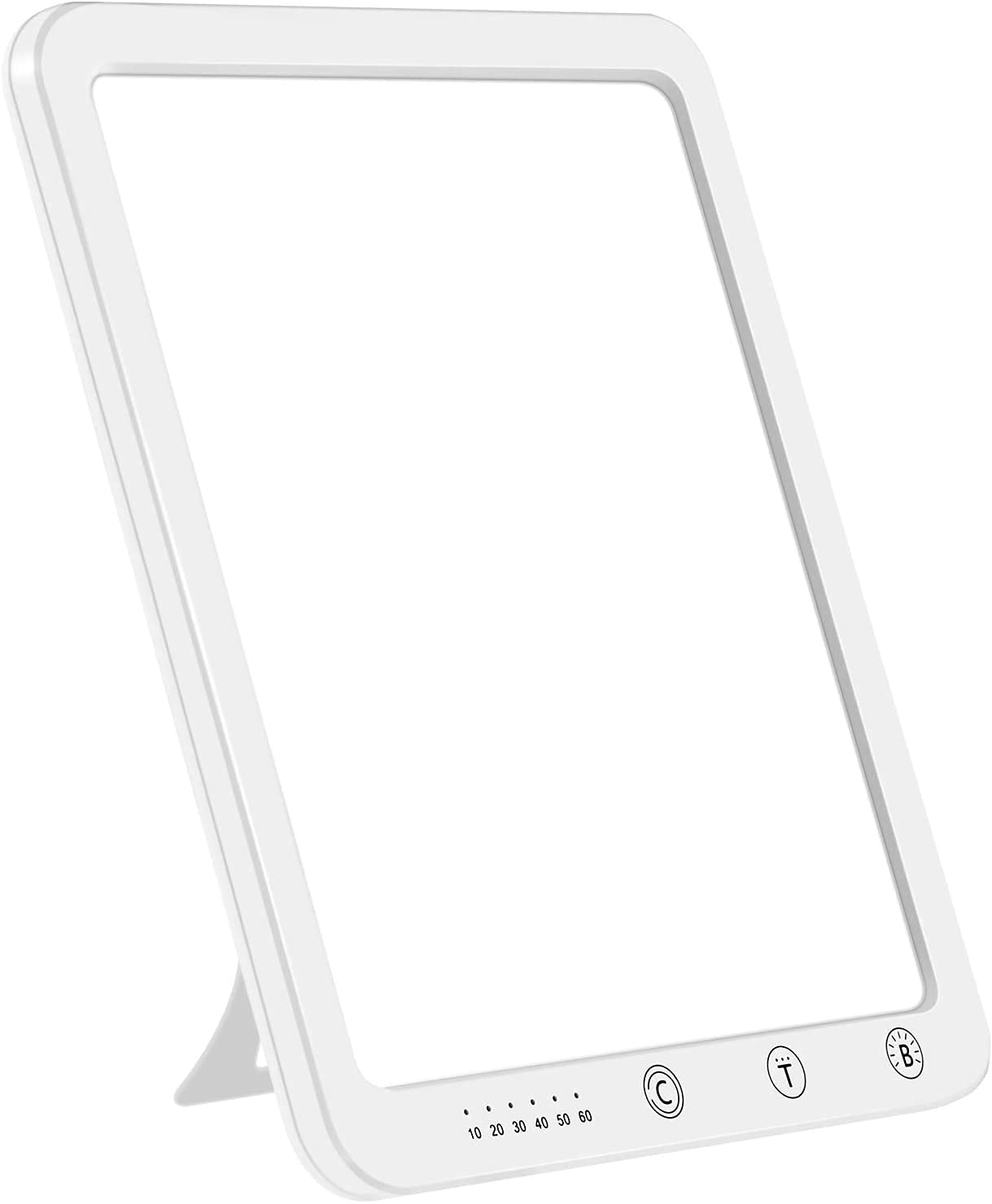 Lampada di Luce Diurna 10000 Lux,Luce di Benessere per la Invernale,Funzione Timer,Controllo Touch,5 Luminosità Regolabili 3000K-6500K,Lampada di Luce Naturale del Giorno per Casa/Ufficio
