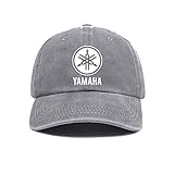 野球帽 YA.MA.HA メンズ レディース ウォッシュド コットン ロー プロファイル ディストレス ヴィンテージ ベースボール キャップ プレーン アジャスタブル-gray1