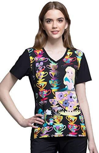 Tooniforms TF627 Womens V-Neck Top