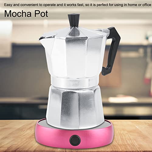 Pilipane 2 Cup Coffee Maker,Moka Pot,Luminum Electric Moka Pot, Stove Top Espresso Maker For Moka Cuban Italian Greca Pot Household Office Use #TOP2