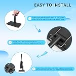 Othoig 17 de pouce TV,petit HD Écran large LED avec Antenne,Digital ATSC Tuner-libre HD Chaînes locales,HDMI VGA USB Port,12 Câble de chargeur volt/puissance CA TV pour Camping, Caravane et Cuisine