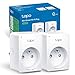 TP-Link Tapo P100 2-Pack , Akıllı Mini Wi-Fi Soketi, Amazon Alexa ve Google Home ile Çalışır, Uzaktan Kontrol, Cihaz Paylaşımı, Hub Gerekmez