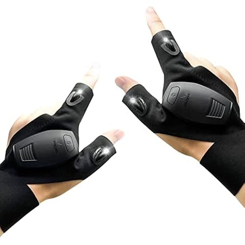 Guantes de Pesca con Linterna LED iRenXiao Cover