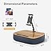 ERGONOV Lap Beanbag Cozy Kindle Pillow Stand for Bed with Adjustable Arm, 360° Tablet Holder, Fits 4.7