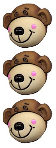 Buttons GaloreMax The Monkey, Multi-Colour, 0.6