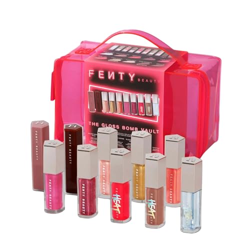 FENTY BEAUTY The Gloss Bomb Vault - 10 Piece Full Size Lip Set