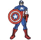 HKM 10233893 Patches, Blau/Rot, Ein Größe