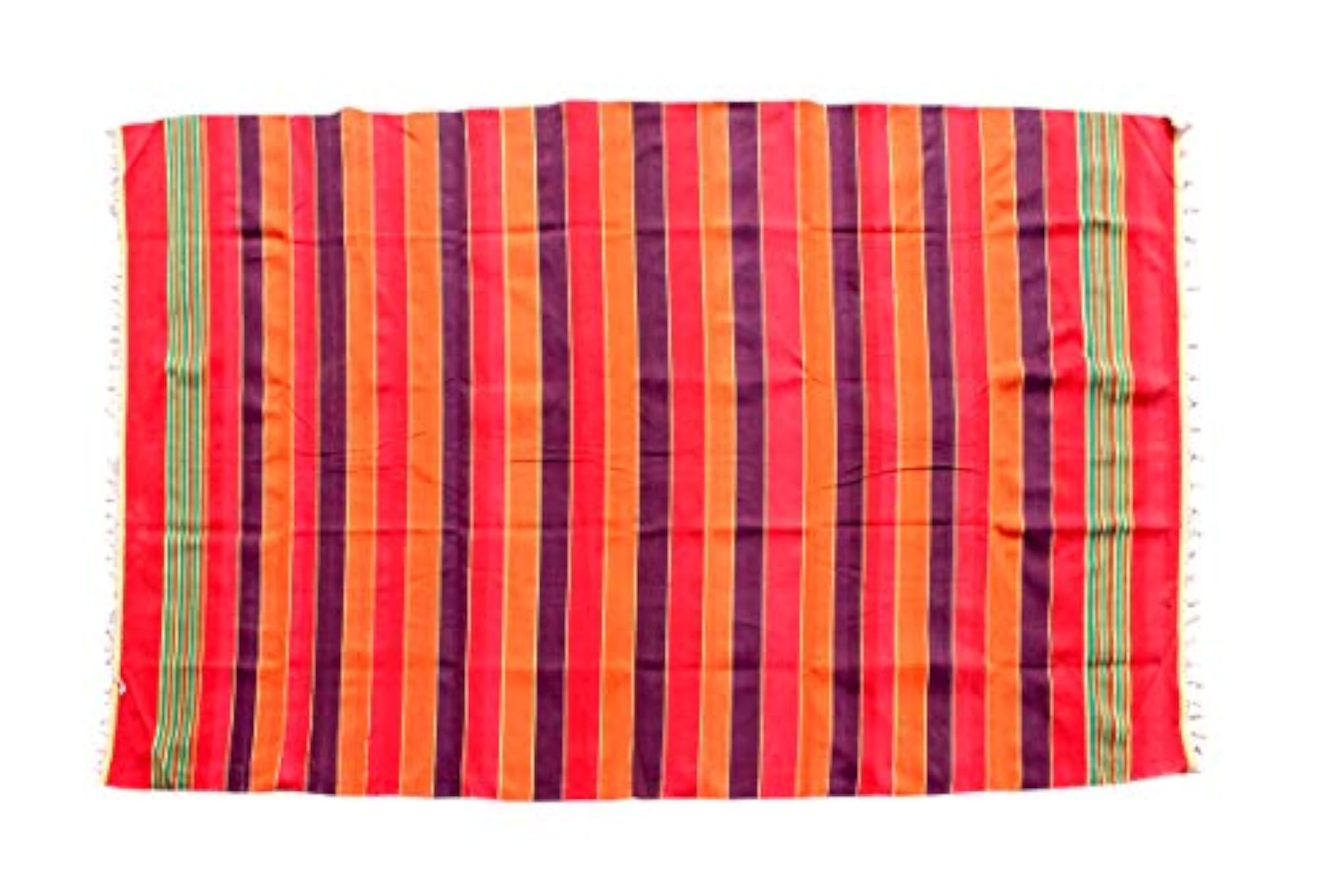 Extra Large Multi Purpose Solapuri Carpet, 100% Cotton