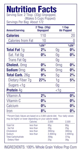 Jolly Time Gold Mine Yellow Popcorn Kernels, 12.5 lb - Image 2