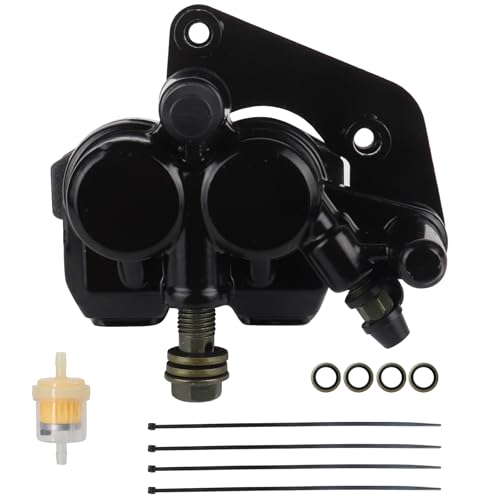 Black Front Brake Calipers 51mm Twin Piston Hydraulic